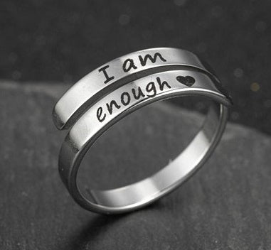 I Am Enough Ring - Kids