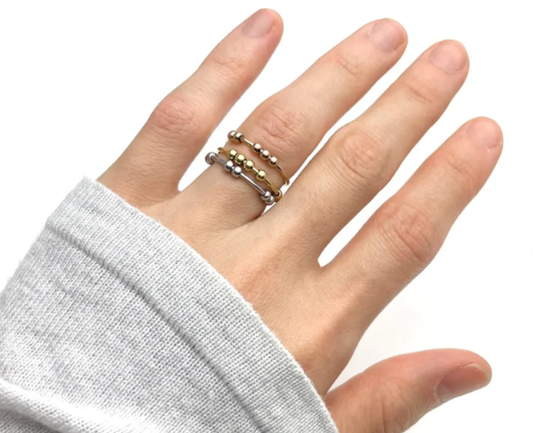 Fidget Beads Ring